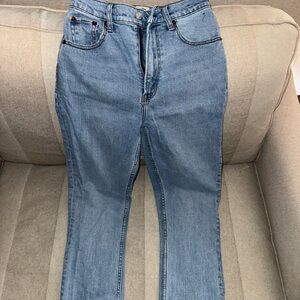 Abercrombie & Fitch Light Blue Straight Leg Jeans